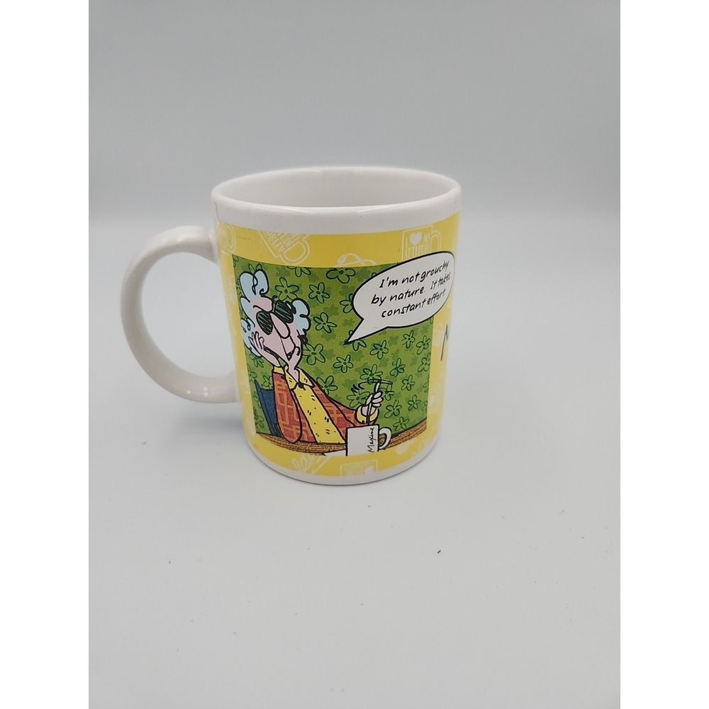 Hallmark Maxine "I'm not grouchy by Nature" Vintage Coffee Mug